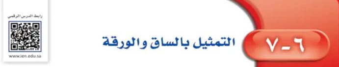 التمثيل بالساق والورقة